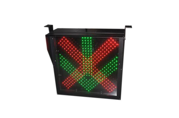Panneau de commande de voie de signalisation LED à flèche variable avec angle de vision de 30°