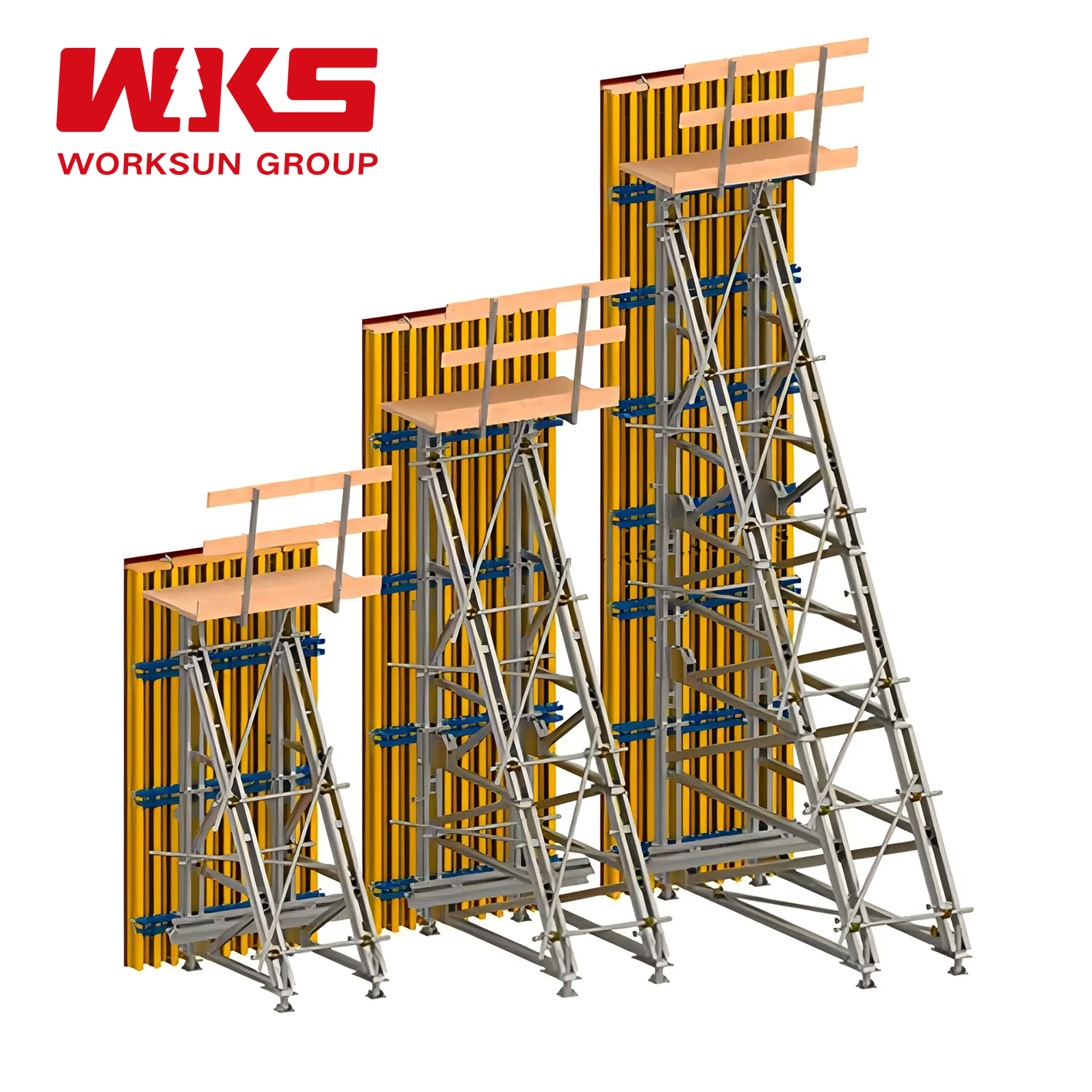 EN 13377 Certified Timber Beam Formwork Reusable Timber Formwork For Concrete
