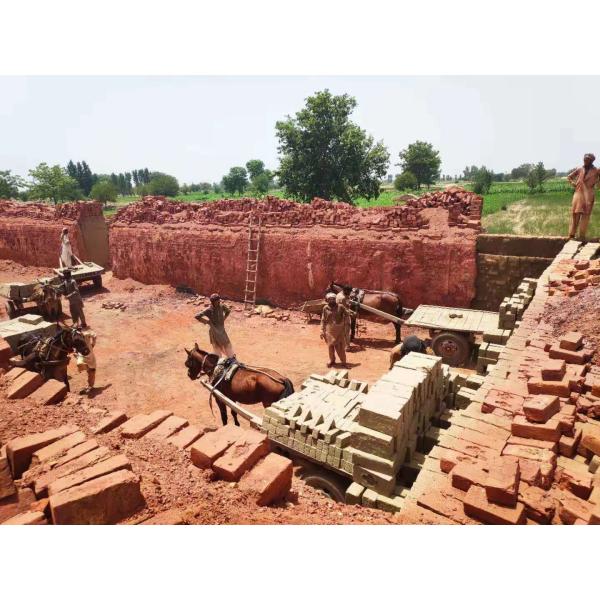 Печь 50000-200000 Bricks/D Hoffman кирпича глины для плиток керамических