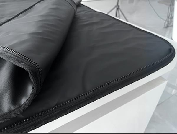 660nm Carbon Fiber Heating Wires Sauna Blanket With Zipper for Blood Circulation Improvement