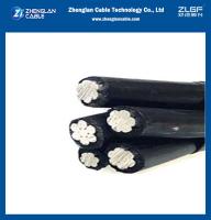 Línea aérea liada aérea 630mm2 del alambre de aluminio del cable de ABC