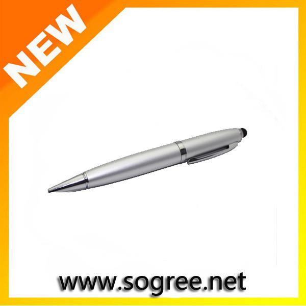 made in china OEM LOGO promotion gift  touch pen USB flash drive