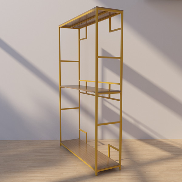 Шкаф дисплея шкафа организатора одежды высоты глубины 407mm двойного слоя 255mm с замком