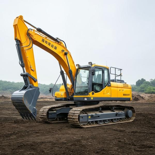 49 toneladas Excavadora hidráulica de rastreamento Máximo raio de escavação 10855mm