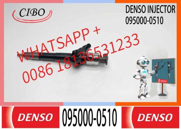 DENSO DCRI100510 inyector de combustible 095000-0510 095000-0511 16600-8H800 para el Nissan X-Trail YD22ETI T30 2.2 di Ing