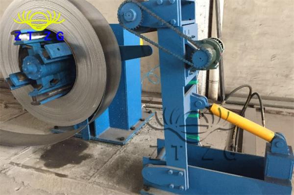 2-30tons Coil Decoiler Machine Easy To Operate Sheet Metal
