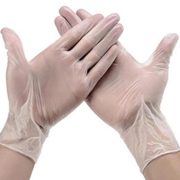 100% Natual Latex Non Sterile Gloves Medical Examination Non Irritating