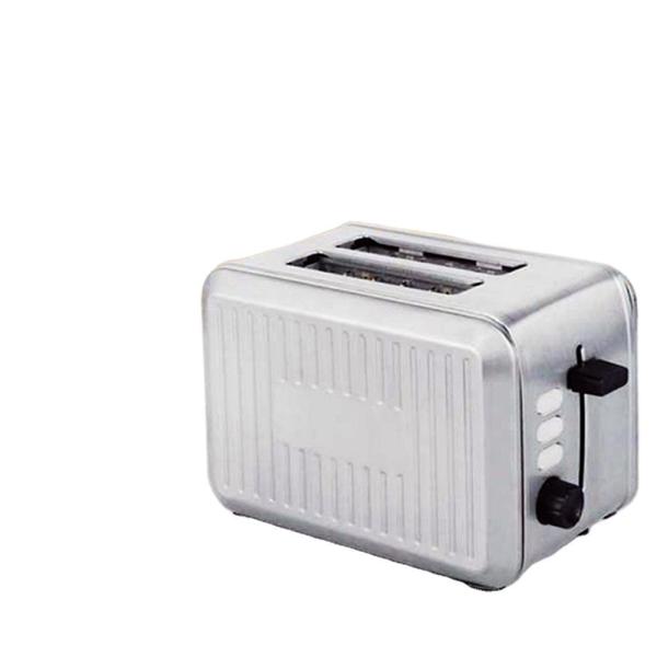 750W Power Stainless Steel Toaster with Cool Touch and Mechanical Timer Control