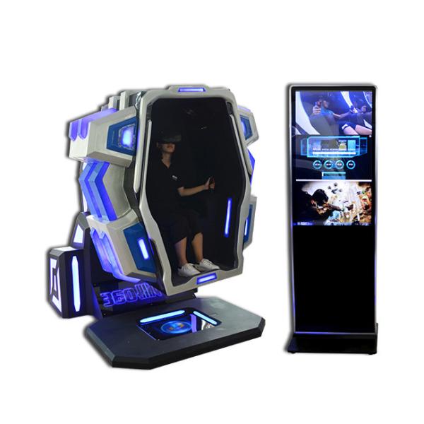 Iron And Fiberglass Virtual Reality Simulator  ,  360 Kingkong Coin Operated 9D Virtual Arcade Machine
