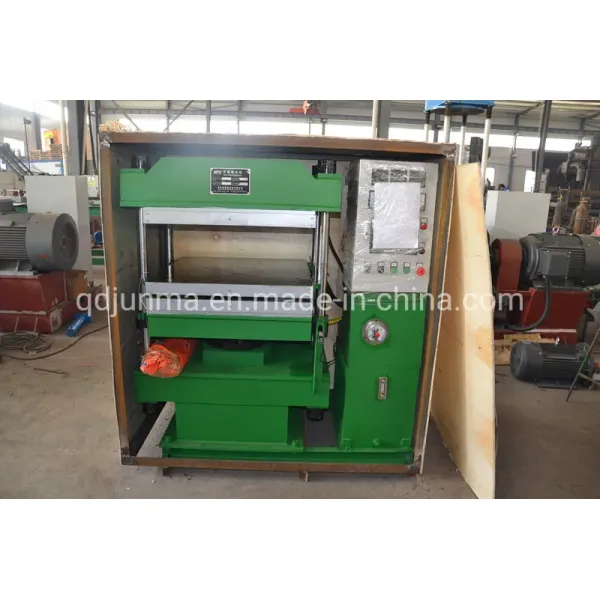 CE Certified Automatic Hydraulic Plate Rubber Vulcanizing Press with 400X400 Plate Size for O-Ring Making