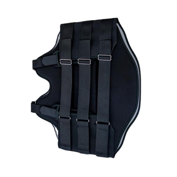 Hot Sale Black Breathable Adjustable Lumbar Support Back Orthopedic Belts For Pain