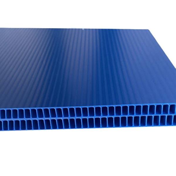 Eco Friendly Hollow Core Plastic Board Printing Material
