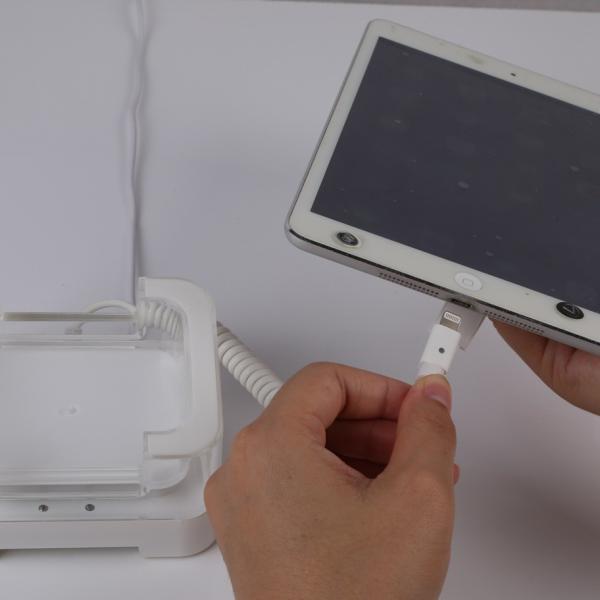 COMER Rechargeable electronic security device charger tablet PC display stands lock