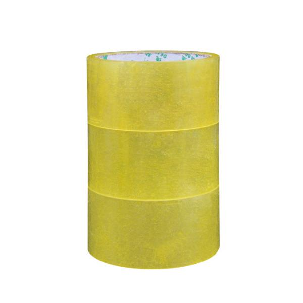 Tape adhésive jaune transparente de bureau pour l'emballage et l'étanchéité