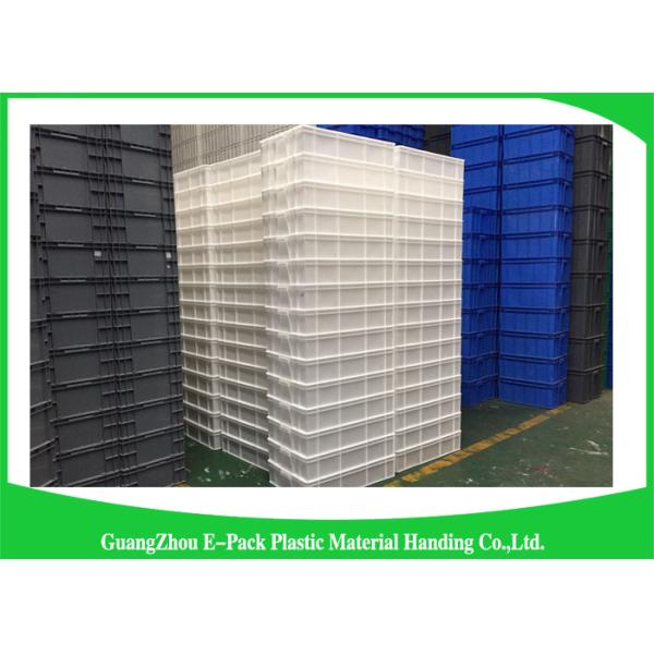 HDPE Plastic Storage Trays Food Grade Recyclable Long Service Life 365 * 245 * 63mm