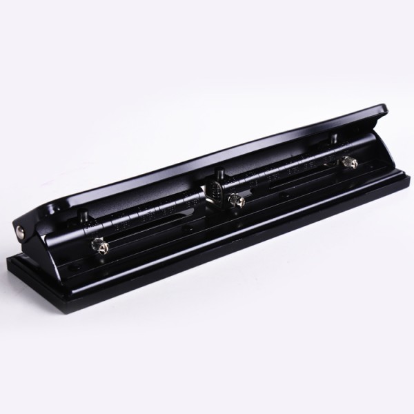 Metal 3 hole punch stationery desktop office 3 hole adjustable punch