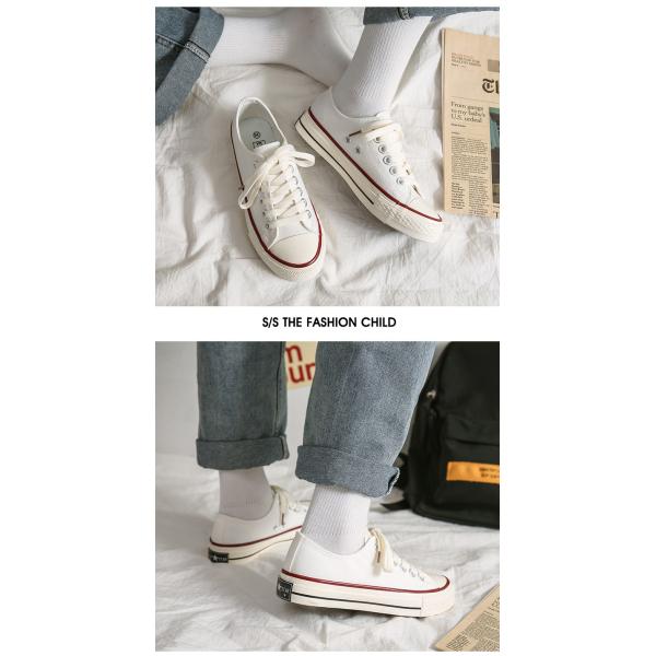 1970s Replica Canvas Shoes Men'S Ulzzang Low-Top Couple Shoes Korean Style Trendy Breathable Teenagers Wear