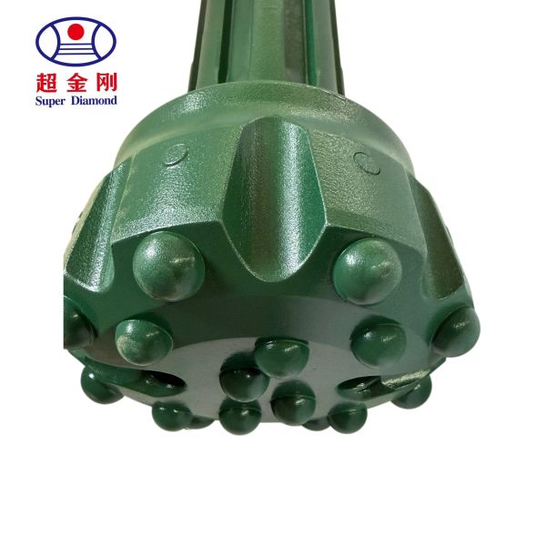 Alloy Steel Drill Bit DHD340 DTH Hammer Button Bit for Hard Rock Drilling Spray-Paint Coated Design