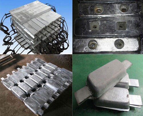 Marine Silver Anode  Zinc Anode Wear Resistant Outfitting Equipment Aluminum