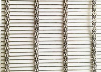 Malha arquitetónica de aço inoxidável da grade do metal da malha 100m da fachada exterior