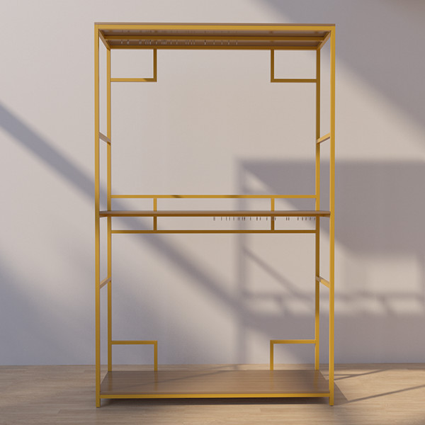 Шкаф дисплея шкафа организатора одежды высоты глубины 407mm двойного слоя 255mm с замком