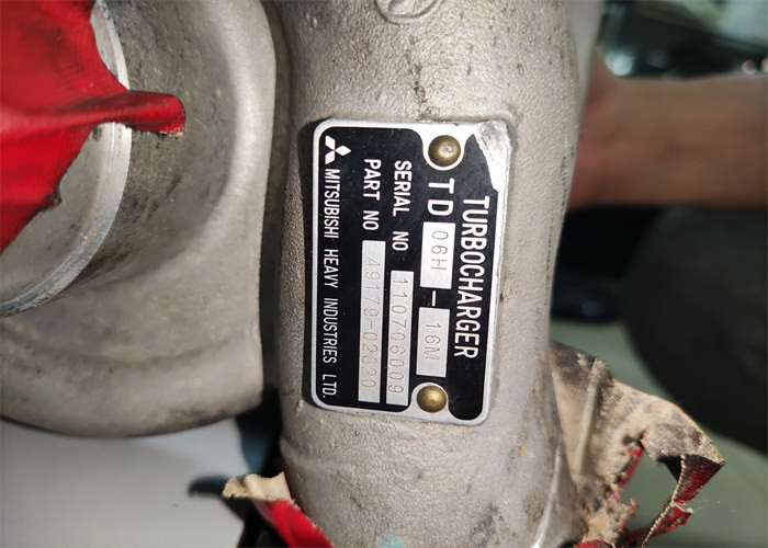 49179-02820 S6K подержанный Turbo для материала металла экскаватора E320B E320C E320D