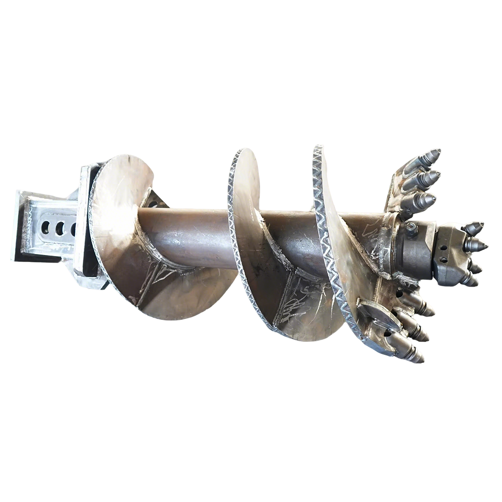 Customized Auger Drilling Machine, Drilling Rig, Soil Digging Machine, Piling Auger Drill, or Twin-Screw Auger Drill with Straight Screw Design for Bridge and Road Construction