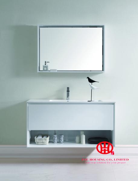 Modern Wall Hung Vanity / Bathroom Cabinet 900W x 480D x 600H mm- shipping by sea