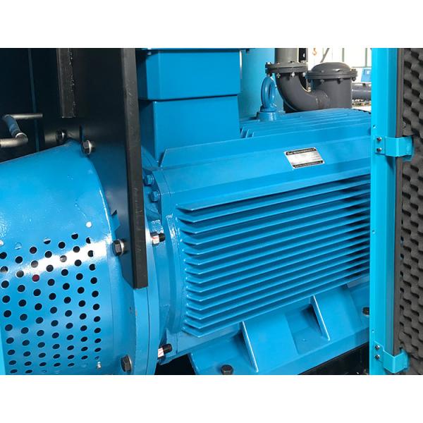 Big Capacity 400HP Rotary Screw Air Compressors IE3 Stationary Industrial