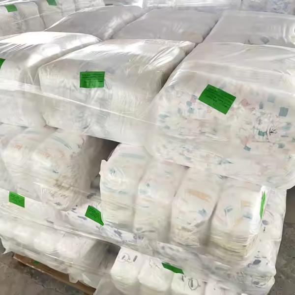 High Absorption Disposable Baby Diapers B Grade Diaper