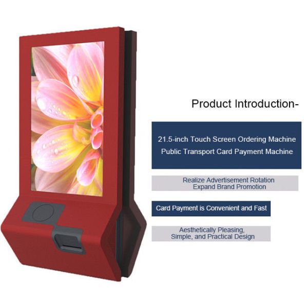 21.5-inch Simplified Operation Standardized Supermarket Self-checkout Machine with Receipt Printer
