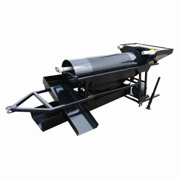 Mini Gold Trommel Wash Plant 1-5t/H For Mineral Separation
