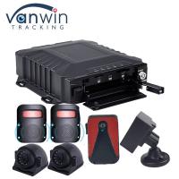 1080P 8CH HDD AI Mobile DVR GPS WIFI 4G ADAS DSM BSD Câmera H265 MDVR