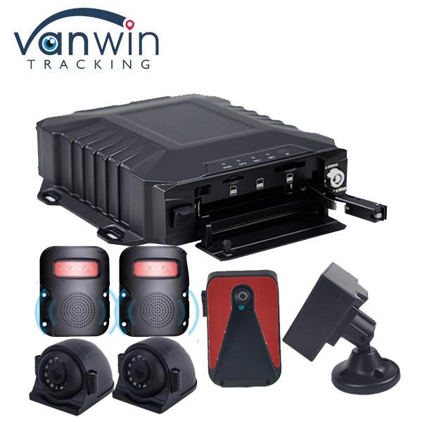 1080P 8CH HDD AI Mobile DVR GPS WIFI 4G ADAS DSM BSD Câmera H265 MDVR