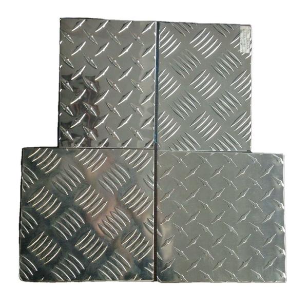 3003 5052 5083 6061 Tôle larmée en aluminium à motif diamant antidérapant