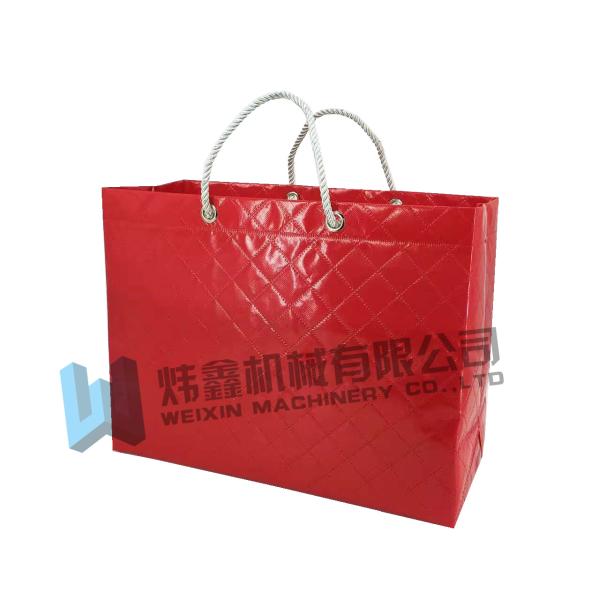 Promotional 150g Embossing Laminated Non Woven shopping Bag