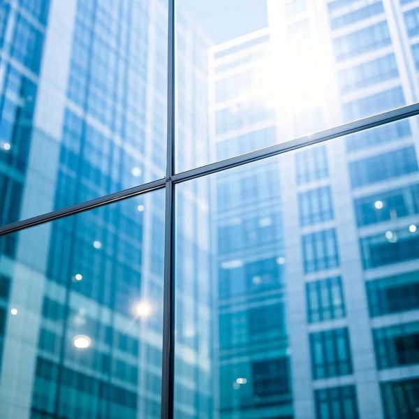 Gentle Coated Low E Reflective Glass For Explosion Proof Curtain Walls