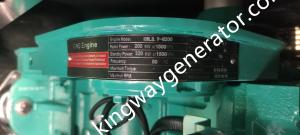 天燃ガスはCummins Engineによって3段階の発電機220KW 275KVA動力を与えた