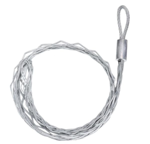 Wire Mesh Puller  Grip Anti-slip Wrap Side Pull Galvanizing Steel Wire Grips Net Cover Smooth(Silver)