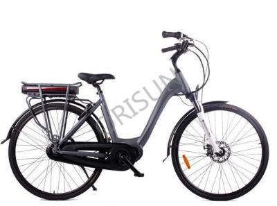 City Black Step Through Custom Electric Bike 250w 120 Kg Load Capacity