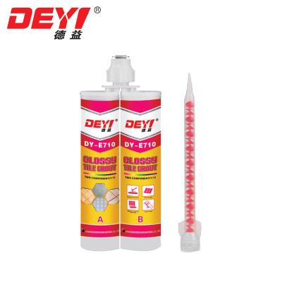Résine époxy adhésif pour tuiles colorées