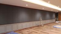 Resturant Decorative Material Fabric Wrapped Acoustical Wall Panels Sound Absorbing Board