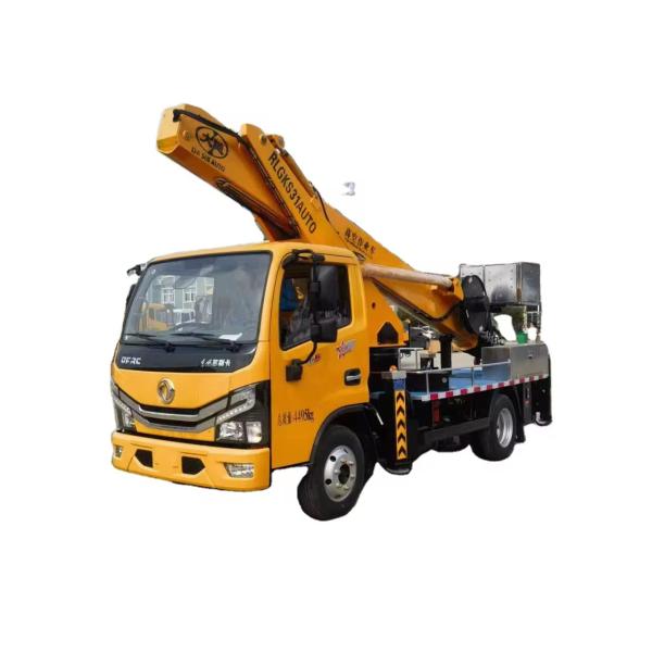 Original Cherry Picker Hydraulic Engine / 24m Aerial Working Platform Mounted Truck for Sale in Stock