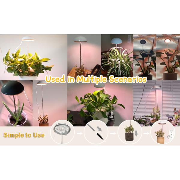 Телескопичный венчик лампы 6hours роста СИД растет высота светов регулируемая