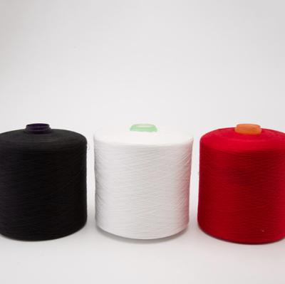 O núcleo sem nós liso do poliéster girou o fio 2 contagens o cone de papel de 30/para tecer/que faz malha