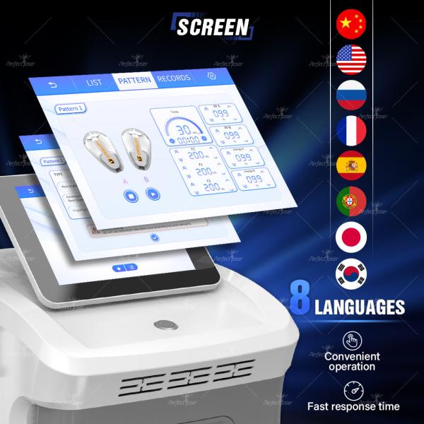 Air Cooled 5000W EMS Sculpting Machine with 300us Pulse 40% Fat Reduction 8 Languages Support