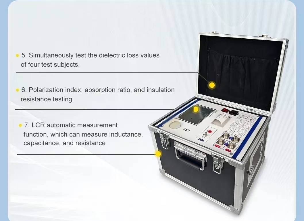 MY-108 Automatic Frequency Conversion Anti-interference 10kV Transformer Dielectric Loss Tester Tan Delta Test Equipment for CVT Capacitor