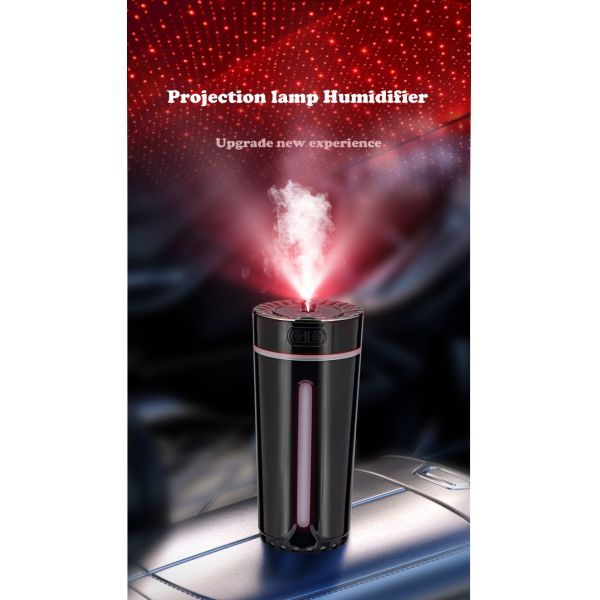 Large Capacity Portable Ultrasonic Humidifier With 7 Colors LED For Home Car Use