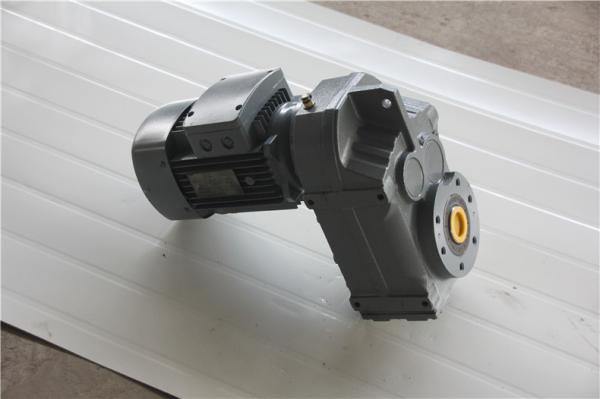 Parallel Shaft F Series Gearbox Helical Geared Motor Reducer For Agitator