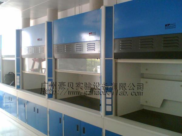 Safety Pp Fume Hood , Laboratory Chemical Hood With 4 Electric Sockets